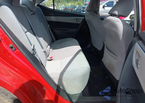 2016 Toyota Corolla Le из США, поврежденный, VIN 5YFBURHE7GP556744